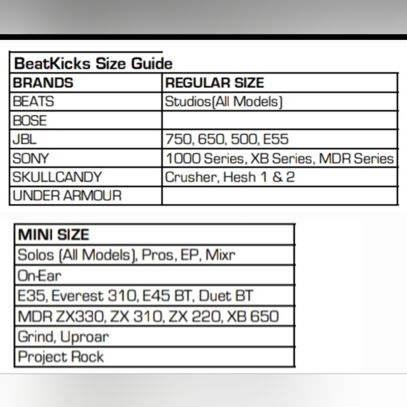 BeatKicks Headphone Covers Black Mamba - Picture 5 of 6